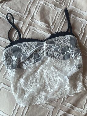 Lace Cami Bralette Tank Top